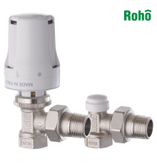 Комплект для підключення радіатора ROHO R5150-050K 1/2" кутовий