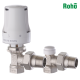 Комплект для підключення радіатора ROHO R5150-050K 1/2" кутовий