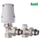 Комплект для підключення радіатора ROHO R5151-050K 1/2" кутовий (антипротечка)