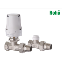Комплект для підключення радіатора ROHO R5160-050K 1/2" прямий