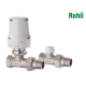 Комплект для підключення радіатора ROHO R5160-050K 1/2" прямий