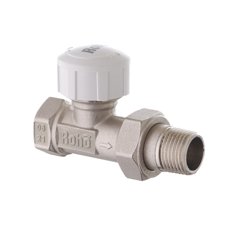 Комплект для підключення радіатора ROHO R5160-050K 1/2" прямий Комплект для підключення радіатора ROHO R5160-050K 1/2" прямий