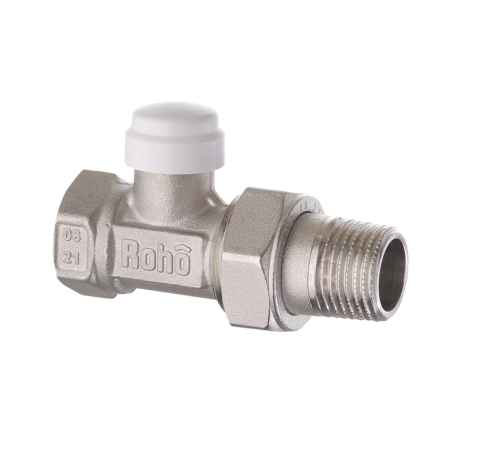 Комплект для підключення радіатора ROHO R5160-050K 1/2" прямий Комплект для підключення радіатора ROHO R5160-050K 1/2" прямий