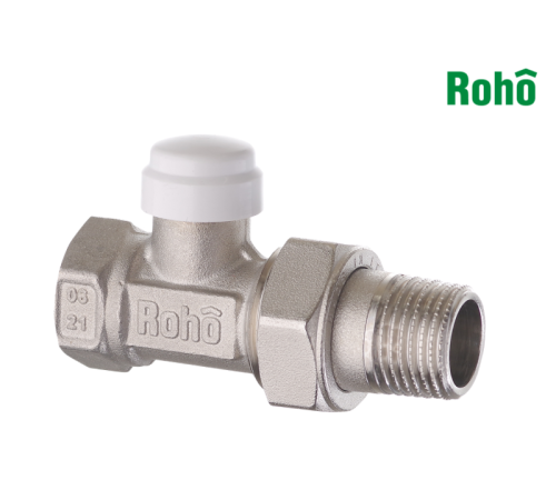 Кран радіаторний прямий ROHO R5260-050 - 1/2" обратка Кран радіаторний прямий ROHO R5260-050 - 1/2" обратка