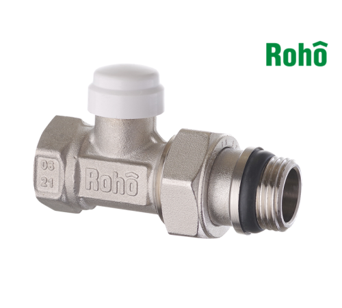 Кран радіаторний прямий ROHO R5261-050 - 1/2" обратка (антипротечка) Кран радіаторний прямий ROHO R5261-050 - 1/2" обратка (антипротечка)