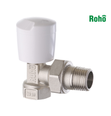 Вентиль радіаторний кутовий ROHO R5550-050 - 1/2" подання