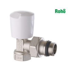 Вентиль радіаторний кутовий ROHO R5551-050 - 1/2" подання (антипротечка)