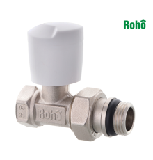 Вентиль радіаторний прямий ROHO R5561-050 - 1/2" подання (антипротечка)