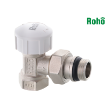 Кран термостатичний кутовий ROHO R5151-050 - 1/2" (антипротечка)