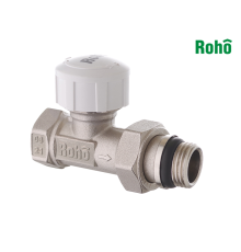 Кран термостатичний прямий ROHO R5161-050 - 1/2" (антипротечка)