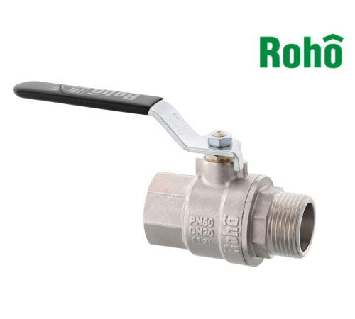 Кран кульовий Roho - 1 1/2" ВЗ (R201-150B) Black Кран кульовий Roho - 1 1/2" ВЗ (R201-150B) Black