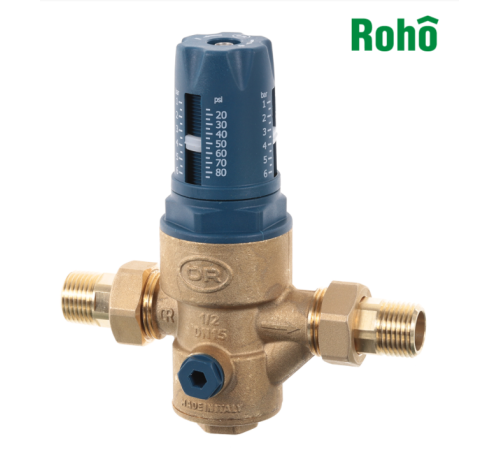Редуктор тиску ROHO R1202-050 - 1/2" ЗЗ, PN25 (1-6 бар) мембранний Редуктор тиску ROHO R1202-050 - 1/2" ЗЗ, PN25 (1-6 бар) мембранний