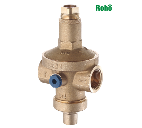 Редуктор тиску ROHO R1203-075 - 3/4" ВВ, PN16 (1,5-7 бар) мембранний Редуктор тиску ROHO R1203-075 - 3/4" ВВ, PN16 (1,5-7 бар) мембранний
