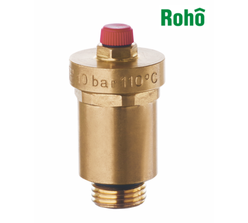 Повітровідвідник автоматичний прямий ROHO R1301-050 - 1/2" З