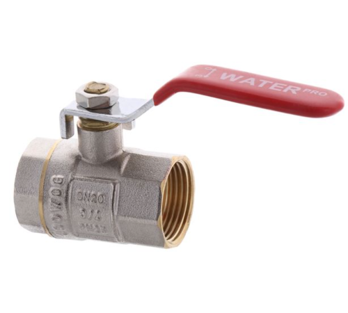Кран кульовий Waterpro WP602-20FFL - 3/4" ГГВ Кран кульовий Waterpro WP602-20FFL - 3/4" ГГВ