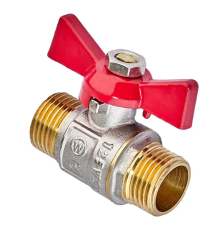 Кран шаровой Waterpro WP608-15MMW - 1/2" ШШБ (железный шар)