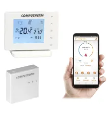 Бездротовий сенсорний Wi-Fi терморегулятор COMPUTHERM E400RF