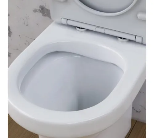 Унитаз-компакт Am.Рm Tender C45A8800SC безободковый с сиденьем Soft Close Унитаз-компакт Am.Рm Tender C45A8800SC безободковый с сиденьем Soft Close