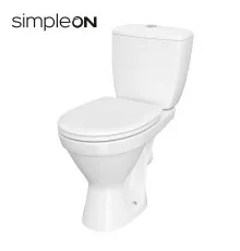 Унитаз-компакт Cersanit Cersania 704011 3/6 (CCKZ1015011894) с крышкой дюропласт softclose