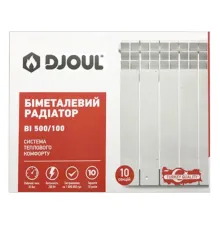 Биметаллический радиатор Djoul Bi 500/100