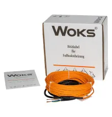 Кабель нагревательный двужильный Woks-18, 1490 Вт (84 м)