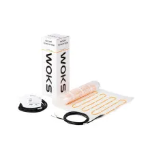 Двужильный мат WoksMat 160 (230V) (4.00 м²) 640 Вт