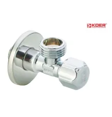 Кран приладовий кутовий KOER KR.510 - 1/2*1/2"