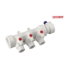 Колектор PPR KOER D40*20 на 3 виходи K0170.PRO (KP0220)