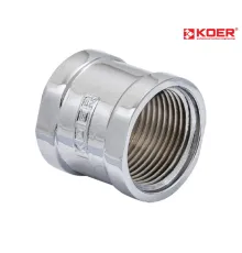 Муфта KOER KF.C06.CHR - 1/2" (хром)