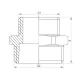 Ніпель редукційний KOER KF.N1012 - 1 1/4*1" (нікель)