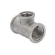 Трійник редукційний KOER KF.T080608F - 3/4*1/2*3/4" ЗЗЗ (нікель)