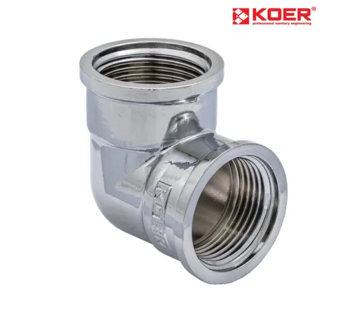 Угол KOER KF.L06F.CHR - 1/2" FF (хром) Угол KOER KF.L06F.CHR - 1/2" FF (хром)