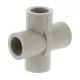 Крестовина проходная KOER K0262.PRO D25