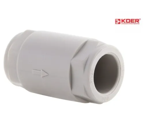 Обратный клапан PPR KOER K0251.PRO - D25 Обратный клапан PPR KOER K0251.PRO - D25