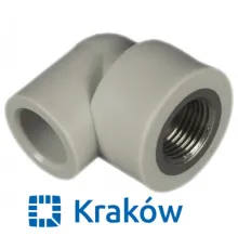 Угол с внутренней резьбой Krakow D20*1/2 (латунь)