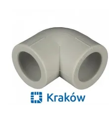 Угол PP-R з'єднувальний Krakow D75*90