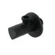 Кран приборный угловой Raftec Relo Black 1/2"*3/4" VKB80102 ( с керамическим запорным элементом )