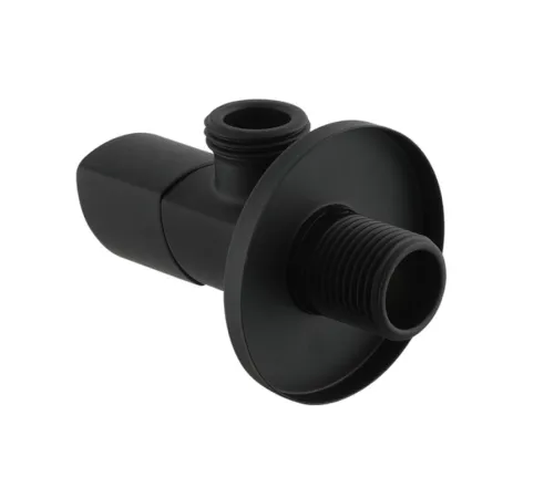 Кран приборный угловой Raftec Relo Black 1/2"*3/4" VKB80102 ( с керамическим запорным элементом ) Кран приборный угловой Raftec Relo Black 1/2"*3/4" VKB80102 ( с керамическим запорным элементом )