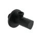 Кран приборный угловой Raftec Relo Black 1/2"*3/4" VKB80102 ( с керамическим запорным элементом )