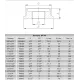 Футорка Raftec 1*3/4" (F0302)