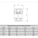 Зворотний клапан Raftec 3/4" (KL02)