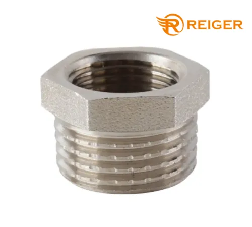 Футорка Reiger - 1/2*3/4" (нікель) Футорка Reiger - 1/2*3/4" (нікель)