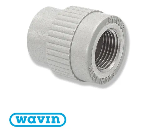 Муфта різьба внутрішня Wavin Ekoplastik МРВ D25*1/2 (SZI02520XX) Муфта різьба внутрішня Wavin Ekoplastik МРВ D25*1/2 (SZI02520XX)