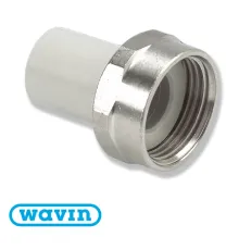 Горло з накидною гайкою РВ Wavin Ekoplastik D20*3/4 (SHM02025XX)