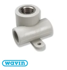 Тройник настенный Wavin Ekoplastik резьба внутрення D20*1/2 (SNKP020XXX)