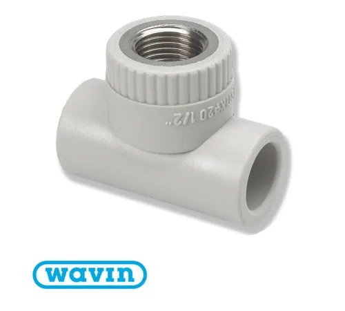 Тройник Wavin Ekoplastik резьба внутрення D32*1 (STKI03232X) Тройник Wavin Ekoplastik резьба внутрення D32*1 (STKI03232X)