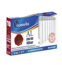 Алюминиевый радиатор AQUAVITA AL 350/80