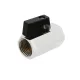 Кран кульовий Raftec BLACK DN10 ВВ 1/2" MINI (RVHSF01)