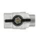 Кран шаровый Raftec BLACK PN40 ВН 1" (DRB31)
