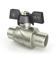 Кран шаровый Raftec BLACK DN15 НН 1/2" (DRB1111)